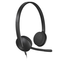 Logitech Usb H340 Auriculares Alámbrico Diadema Oficina Centro de llamadas USB tipo A Negro