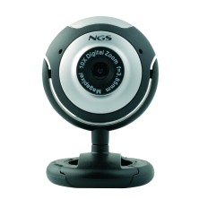 NGS XpressCam300 cámara web 5 MP USB 2.0 Negro, Plata