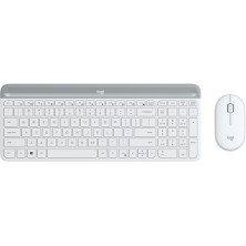 Teclado y Ratón Logitech MK470 | USB | 1000 DPI | Español | Blanco