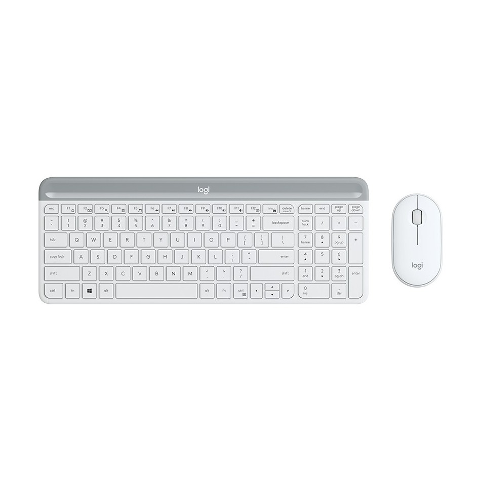 Logitech MK470 teclado Ratón incluido USB Español Blanco