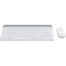 Logitech MK470 teclado Ratón incluido USB Español Blanco