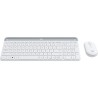 Teclado y Ratón Logitech MK470 | USB | 1000 DPI | Español | Blanco