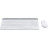 Logitech MK470 teclado Ratón incluido USB Español Blanco