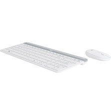 Logitech MK470 teclado Ratón incluido USB Español Blanco