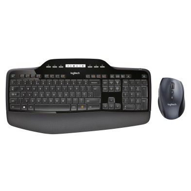 Teclado Logitech MK710 Performance | RF Inalámbrico | QWERTY | Español | Negro | Ratón incluido