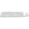 Combo teclado y Ratón Logitech | MK295 | Silent Wireless |QWERTY | Español | Blanco