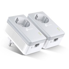 TP-Link TL-PA4010P KIT V5 adaptador de red PowerLine 600 Mbit s Ethernet Blanco 2 pieza(s)