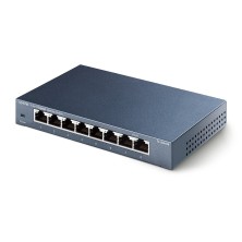 TP-Link TL-SG108 switch No administrado L2 Gigabit Ethernet (10 100 1000) Negro