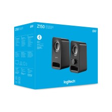 Logitech Z150 Multimedia Speakers Negro Alámbrico 6 W