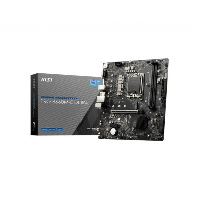 Placa Base MSI PRO B660M-E | Intel B660 | LGA 1700 | Micro ATX