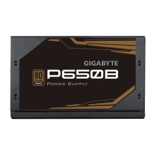 Gigabyte GP-650B POWER SUPPLY unidad de fuente de alimentación 650 W 20+4 pin ATX ATX Negro