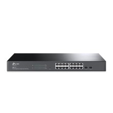 TP-Link TL-SG2218 switch Gestionado L2 L2+ Gigabit Ethernet (10 100 1000) 1U Negro