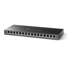 TP-Link TL-SG116E No administrado L2 Gigabit Ethernet (10 100 1000) Negro