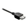 CABLE USB 2.0 | 3GO | ALARGADOR | USB A - USB A | NEGRO | 5M