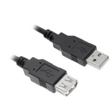 Cable Alargador USB 2.0 3GO C108/ USB Macho - USB Hembra/ 5m