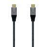 CABLE USB 2.0 | AISENS | DISPOSITIVOS | USB C - USB C | GRIS | 1M