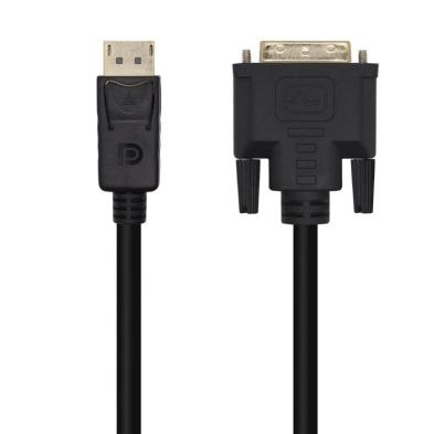 Cable Conversor | Aisens | A125-0463 | Displayport Macho | DVI Macho | 3m | Negro