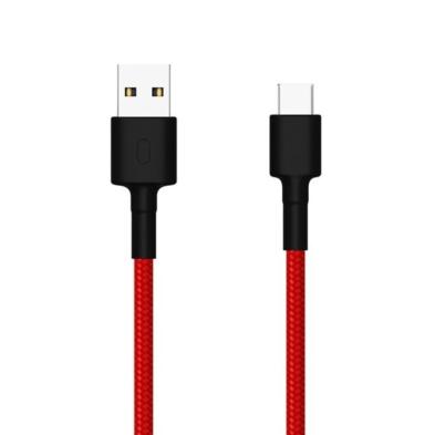 CABLE USB | XIAOMI | USB A - USB C | ROJO Y NEGRO | 1M