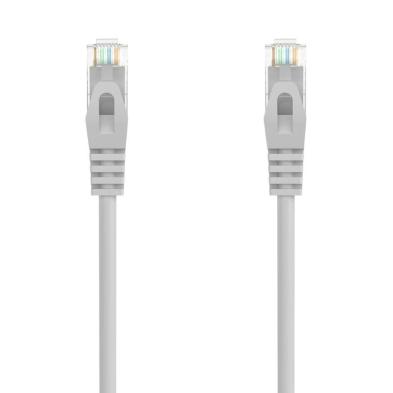 Cable de Red RJ45 | AISENS | AWG24 | UTP | A145-0555 | Cat.6A | LSZH | 20m | Gris