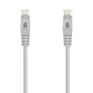 Cable de Red RJ45 | AISENS | AWG24 | UTP | A145-0555 | Cat.6A | LSZH | 20m | Gris