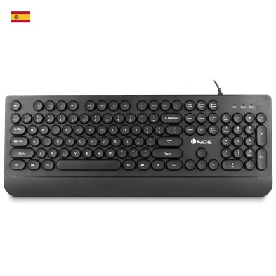 Teclado USB NGS Dot (Español), QWERTY