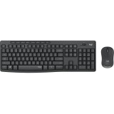 Logitech MK295 Silent Wireless Combo teclado Ratón incluido USB QWERTY Español Grafito