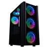Caja PC Gaming Hiditec V30 ARGB | Midi Tower | USB 3.0 | ATX | Negro