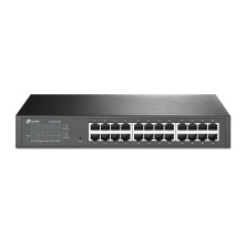 TP-Link TL-SG1024DE switch Gestionado L2 Gigabit Ethernet (10 100 1000) Negro