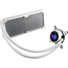 ASUS ROG Strix LC 240 RGB White Edition Procesador Sistema de refrigeración líquida todo en uno 12 cm Blanco