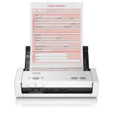 Brother ADS-1200 escaner Escáner con alimentador automático de documentos (ADF) 600 x 600 DPI A4 Negro, Blanco