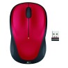 Ratón Logitech M235 | Ambidextro | RF inalámbrico | Óptico | Rojo