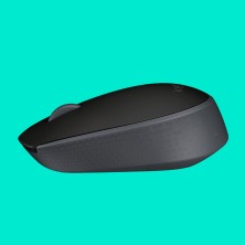 Logitech B170 Black Bp ratón Ambidextro RF inalámbrico Óptico