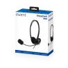 Auriculares Ewent EW3567 | Alámbrico | Diadema | Llamadas/Música | Negro
