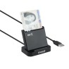 TOOQ LECTOR DE TARJETAS INTELIGENTES DNIE VISION USB 2.0, NEGRO