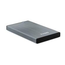 CAJA EXTERNA PARA DISCO DURO | TOOQ TQE 2527G | USB | 2.5" | GRIS