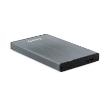 TooQ TQE-2527G caja para disco duro externo Caja de disco duro (HDD) Negro, Gris 2.5"