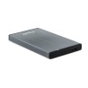 CAJA EXTERNA PARA DISCO DURO | TOOQ TQE 2527G | USB | 2.5" | GRIS