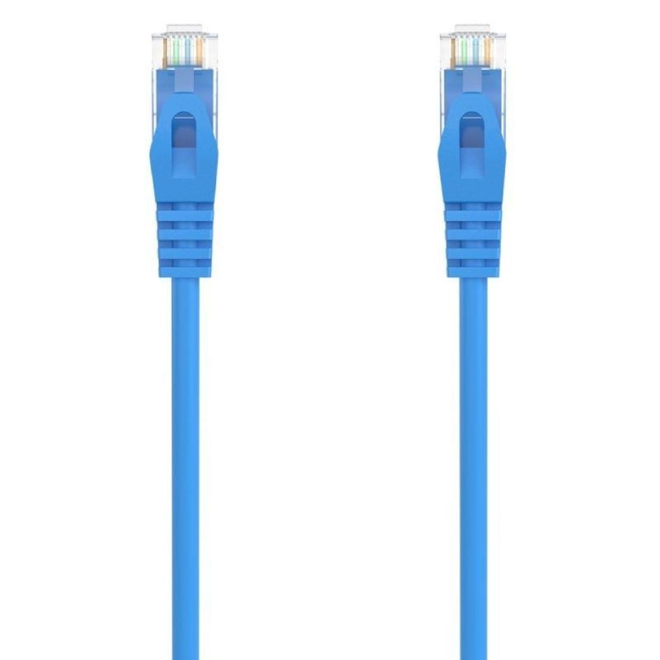 Cable de Red RJ45 AWG24 UTP Aisens A145-0572 Cat.6A/ LSZH/ 50cm/ Azul