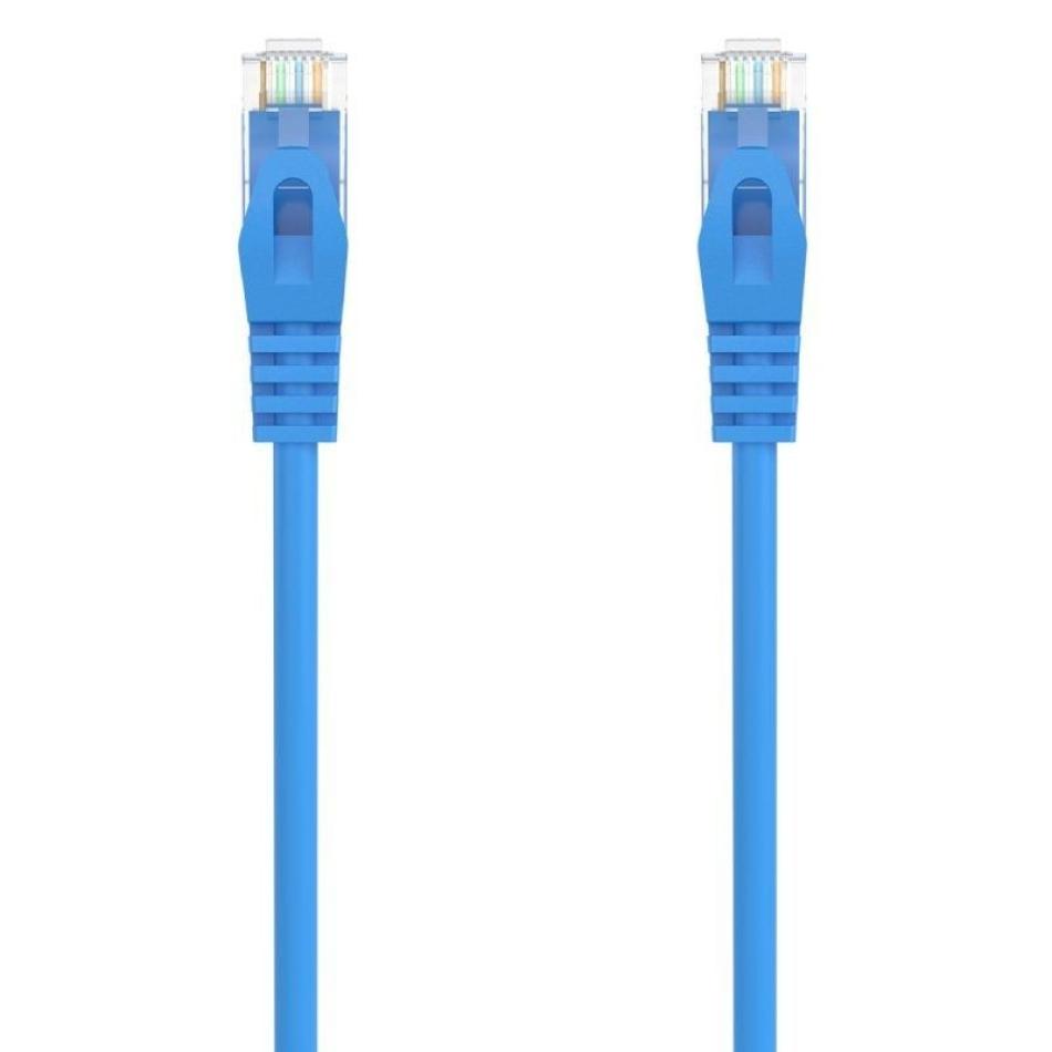 Cable de Red RJ45 AWG24 UTP Aisens A145-0572 Cat.6A/ LSZH/ 50cm/ Azul