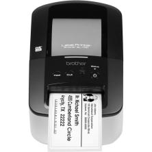 Impresora de Etiquetas Brother QL-700/ Térmica/ Ancho etiqueta 62mm/ USB/ Blanca y Negra