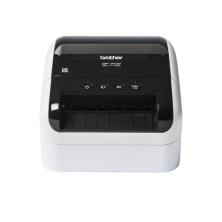 Impresora de Etiquetas Brother QL-1100C/ Térmica/ Ancho etiqueta 103mm/ USB/ Blanca y Negra