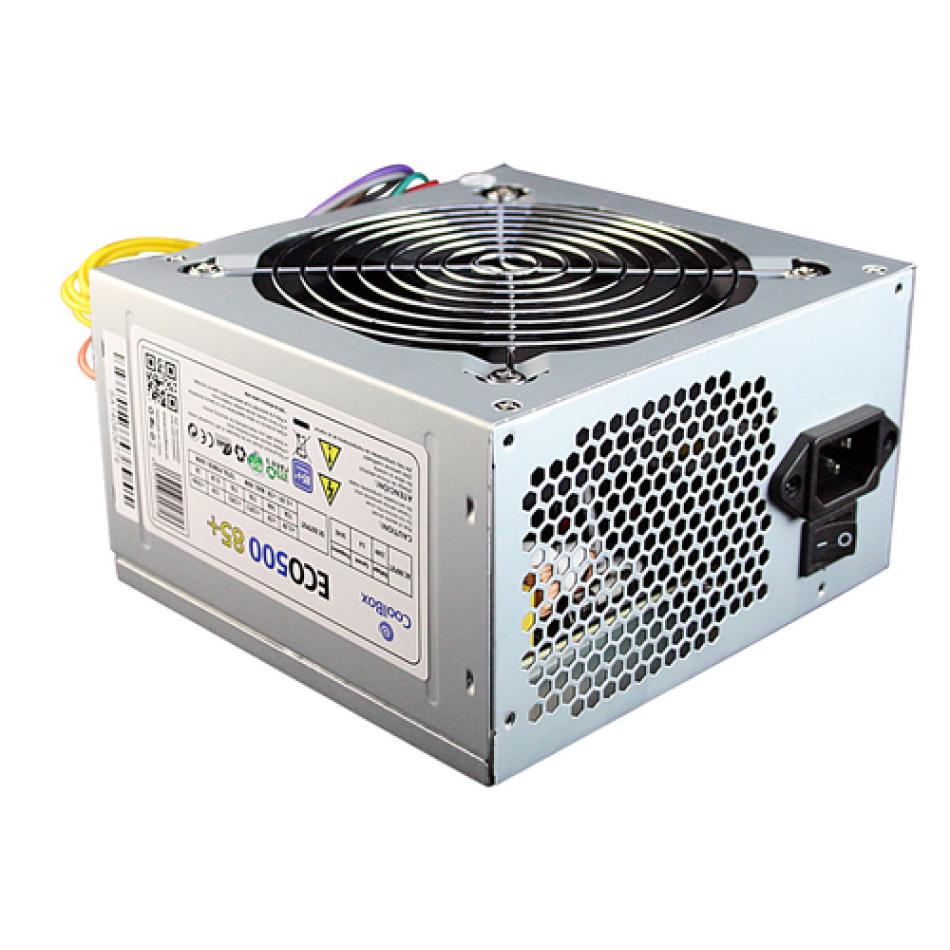 CoolBox ECO500 85+ unidad de fuente de alimentación 300 W 20+4 pin ATX ATX Gris