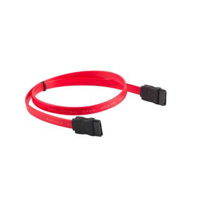 Cable SATA III Lanberg 6GB-S | Hembra-Hembra | Rojo | 0.5 M