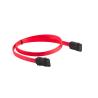 Cable SATA III Lanberg 6GB-S | Hembra-Hembra | Rojo | 0.5 M