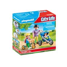 Mamá con Niños Playmobil City Life 70284