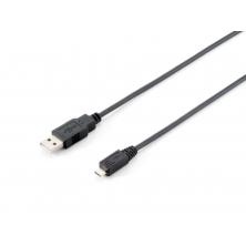 Equip 128594 cable USB 1 m USB 2.0 USB A Micro-USB B Negro
