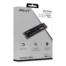 Disco duro interno solido hdd ssd pny cs1030 500gb m.2 pcie 3 nvme