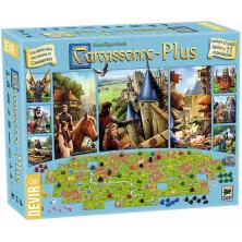 Juego de mesa devir carcassonne plus juego basico & 11 expansiones pegi 8