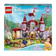 LEGO Disney Princess 43196 Castillo de Bella y Bestia, Juguete de Construcción