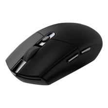 Mouse raton logitech g305 lightspeed optico wireless inalambrico 12000ppp 6 botones negro